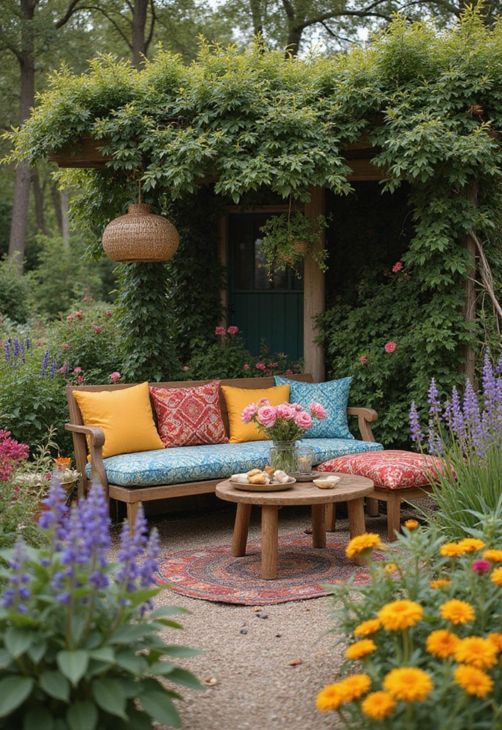 30 Animal Crossing Flower Garden Ideas That Feel Magical 13 30 Animal Crossing Flower Garden Ideas That Feel Magical - 13. Cozy Seating Spaces