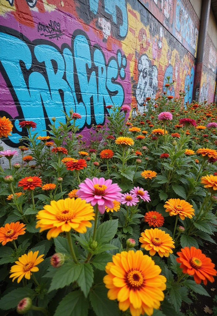 30 Animal Crossing Flower Garden Ideas That Feel Magical 18 30 Animal Crossing Flower Garden Ideas That Feel Magical - 18. Graffiti Gardens