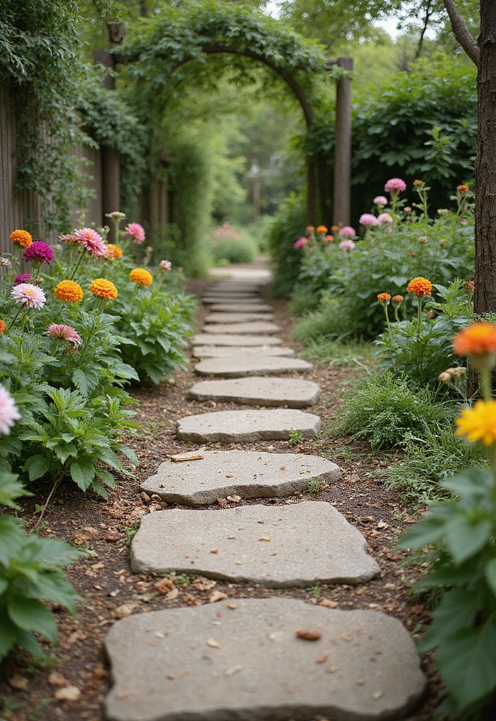 30 Animal Crossing Flower Garden Ideas That Feel Magical 24 30 Animal Crossing Flower Garden Ideas That Feel Magical - 24. Rustic Garden Pathways