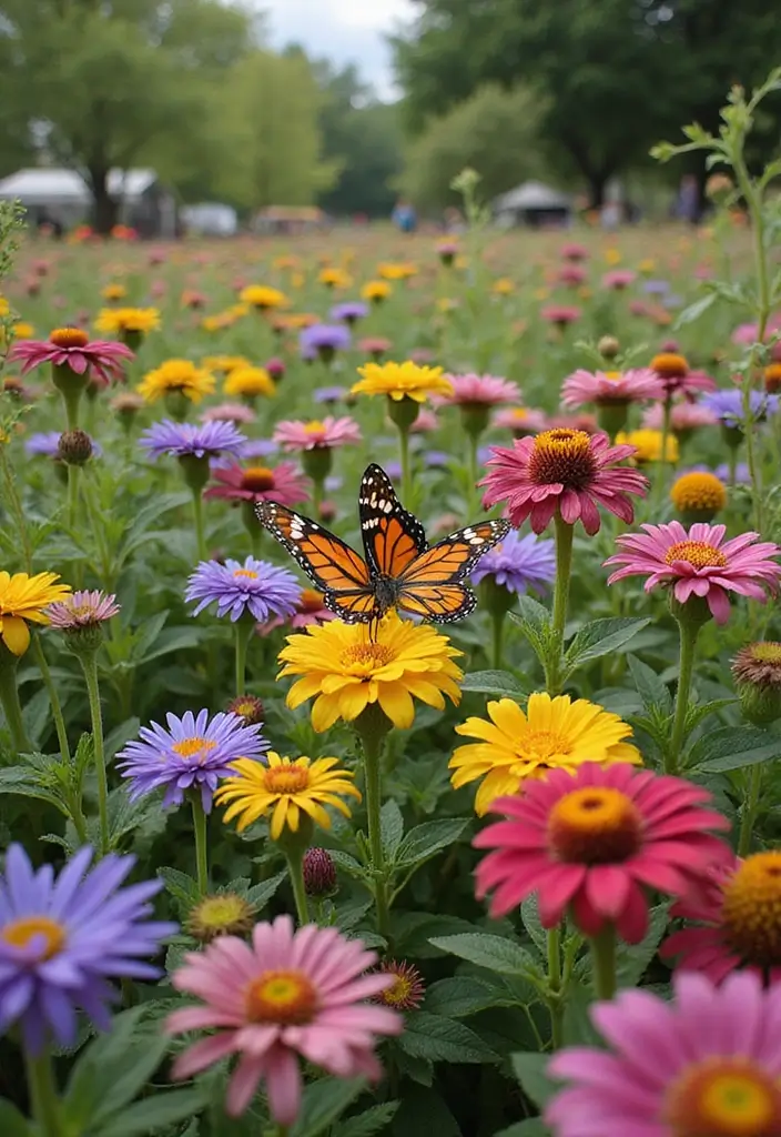 30 Animal Crossing Flower Garden Ideas That Feel Magical 25 30 Animal Crossing Flower Garden Ideas That Feel Magical - 25. Butterfly Gardens