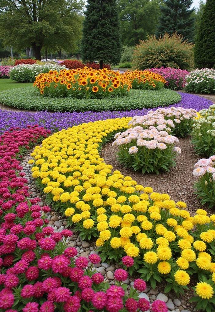 30 Animal Crossing Flower Garden Ideas That Feel Magical 6 30 Animal Crossing Flower Garden Ideas That Feel Magical - 6. Themed Color Zones