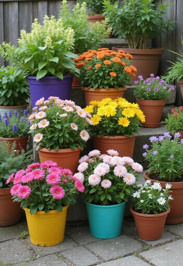 30 Animal Crossing Flower Garden Ideas That Feel Magical 8 30 Animal Crossing Flower Garden Ideas That Feel Magical - 8. Container Wonders
