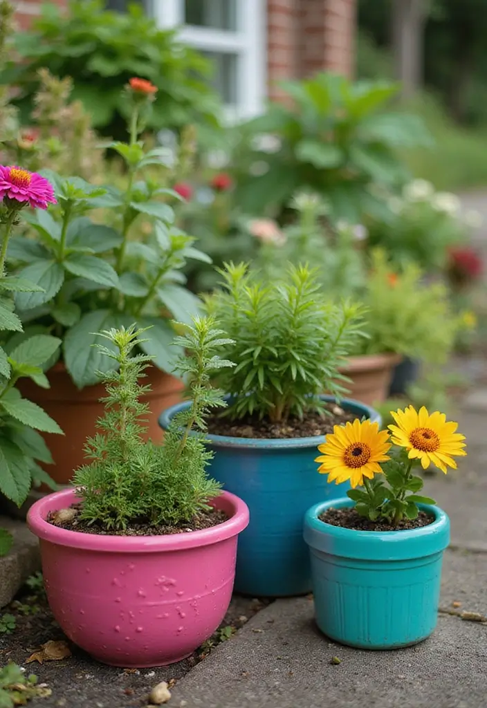 30 Back Garden Ideas That Completely Transform Outdoor Living 10 30 Back Garden Ideas That Completely Transform Outdoor Living - 10. Container Gardening Charm