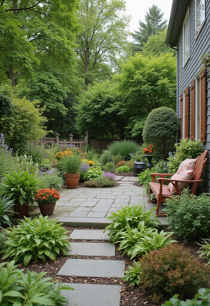 30 Back Garden Ideas That Completely Transform Outdoor Living 18 30 Back Garden Ideas That Completely Transform Outdoor Living - 18. Seasonal Plant Displays