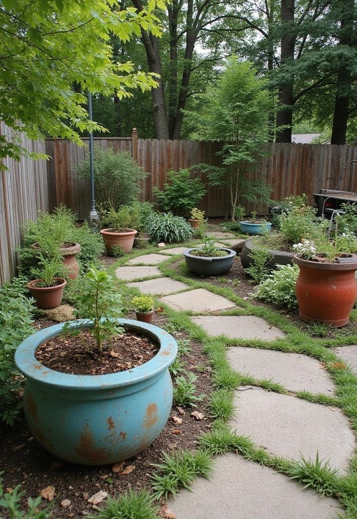 30 Back Garden Ideas That Completely Transform Outdoor Living 20 30 Back Garden Ideas That Completely Transform Outdoor Living - 20. Recycled Garden Features