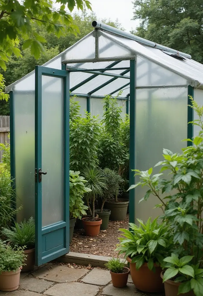 30 Back Garden Ideas That Completely Transform Outdoor Living 24 30 Back Garden Ideas That Completely Transform Outdoor Living - 24. Outdoor Greenhouse
