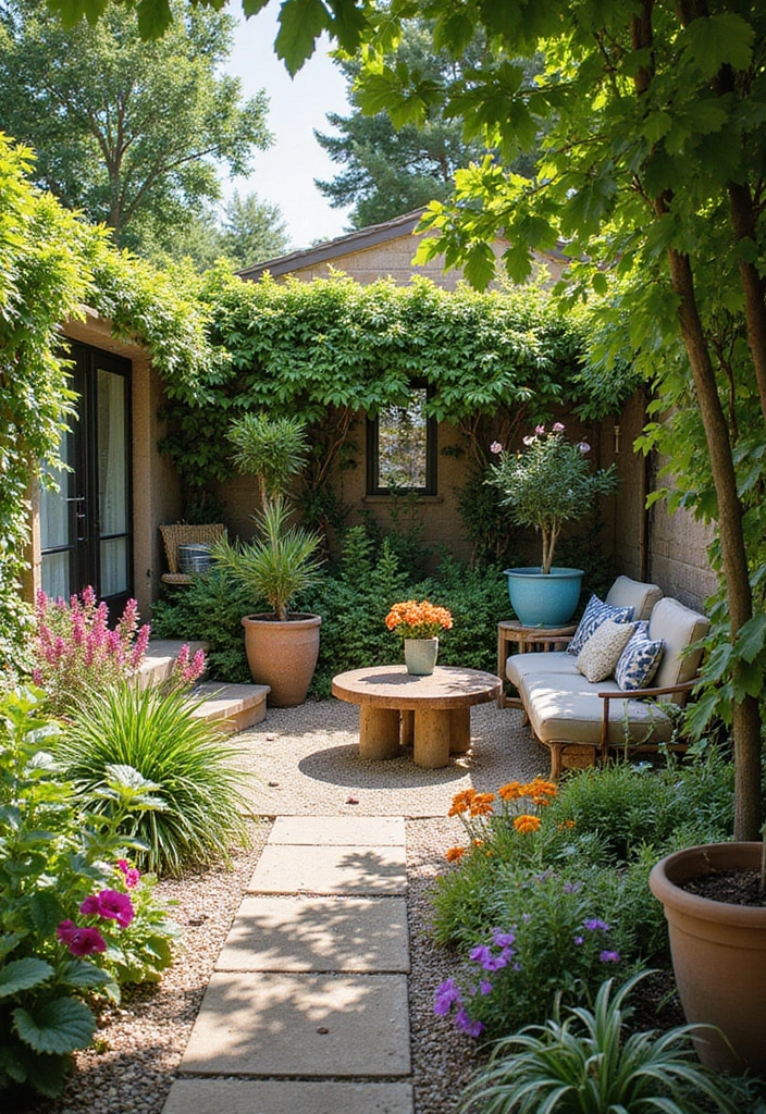30 Back Garden Ideas That Completely Transform Outdoor Living 28 30 Back Garden Ideas That Completely Transform Outdoor Living - 28. Creative Use of Color