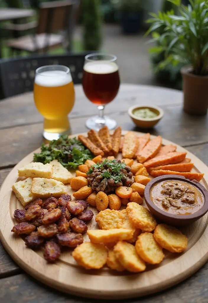 30 Beer Garden Ideas Perfect for Hosting Friends Outdoors 27 30 Beer Garden Ideas Perfect for Hosting Friends Outdoors - 27. Shareable Snack Boards