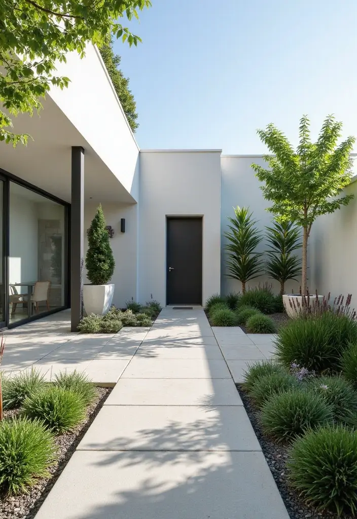 30 Bloxburg Garden Ideas for Gamers Who Love Creativity 10 30 Bloxburg Garden Ideas for Gamers Who Love Creativity - 10. Minimalist Garden Design