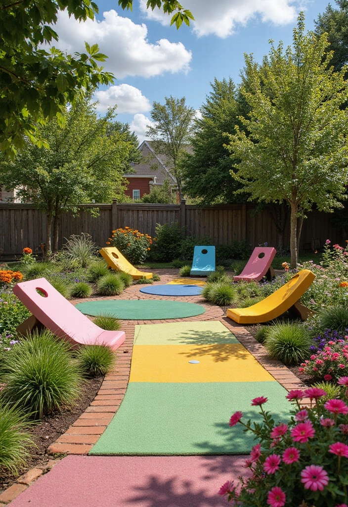 30 Bloxburg Garden Ideas for Gamers Who Love Creativity 18 30 Bloxburg Garden Ideas for Gamers Who Love Creativity - 18. Outdoor Game Area