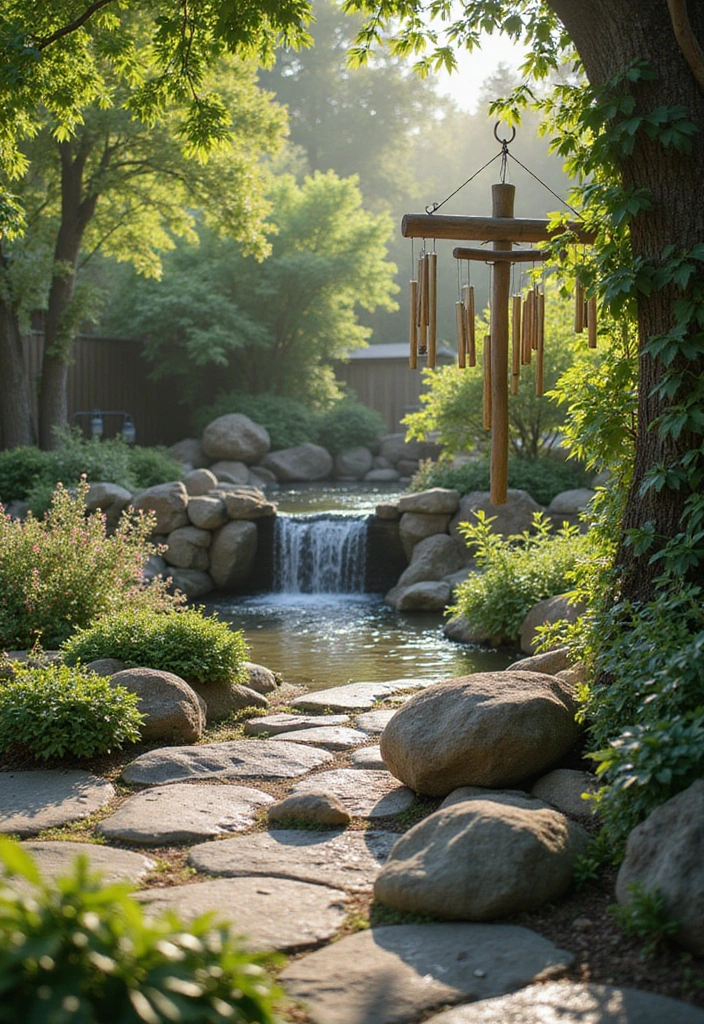 30 Bloxburg Garden Ideas for Gamers Who Love Creativity 20 30 Bloxburg Garden Ideas for Gamers Who Love Creativity - 20. Garden with Sound Elements