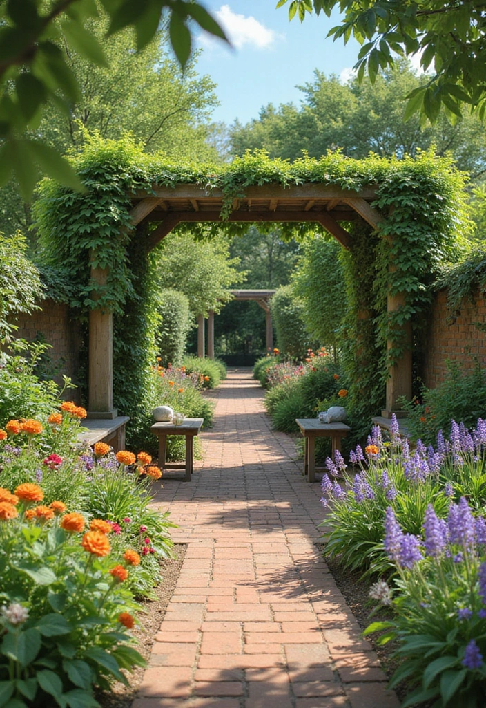 30 Bloxburg Garden Ideas for Gamers Who Love Creativity 27 30 Bloxburg Garden Ideas for Gamers Who Love Creativity - 27. Garden with Aromatic Plants