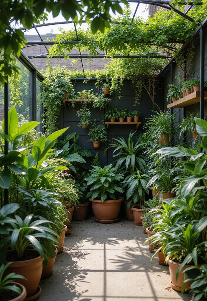30 Bloxburg Garden Ideas for Gamers Who Love Creativity 3 30 Bloxburg Garden Ideas for Gamers Who Love Creativity - 3. Urban Jungle Vibes