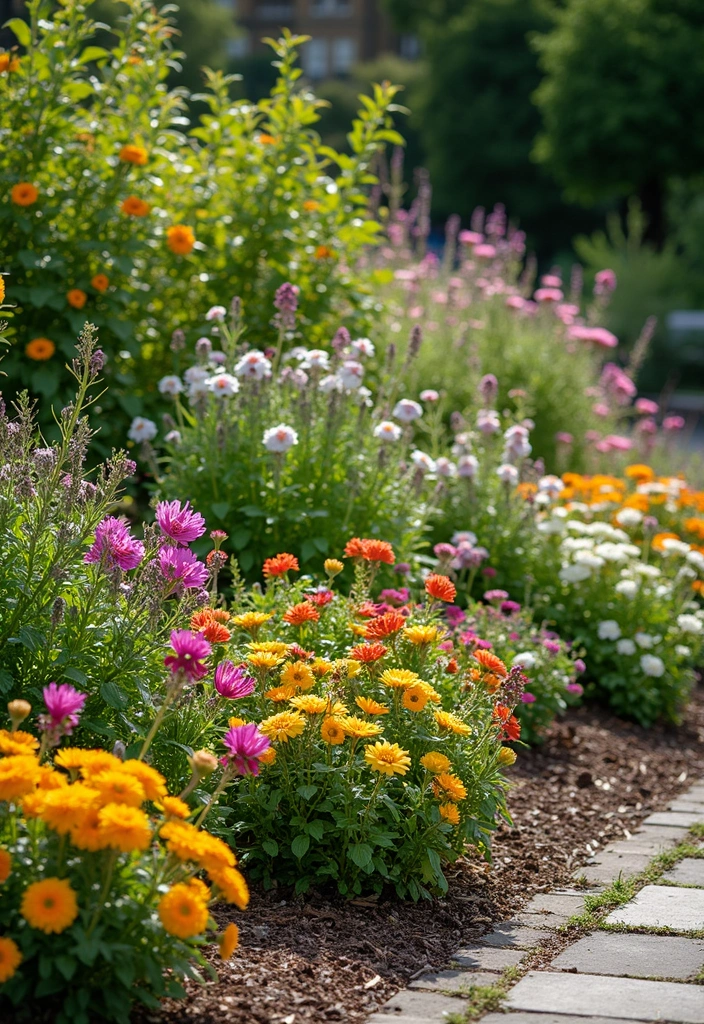 30 Corner Garden Ideas That Make Use of Every Space 21 30 Corner Garden Ideas That Make Use of Every Space - 21. Seasonal Color Displays