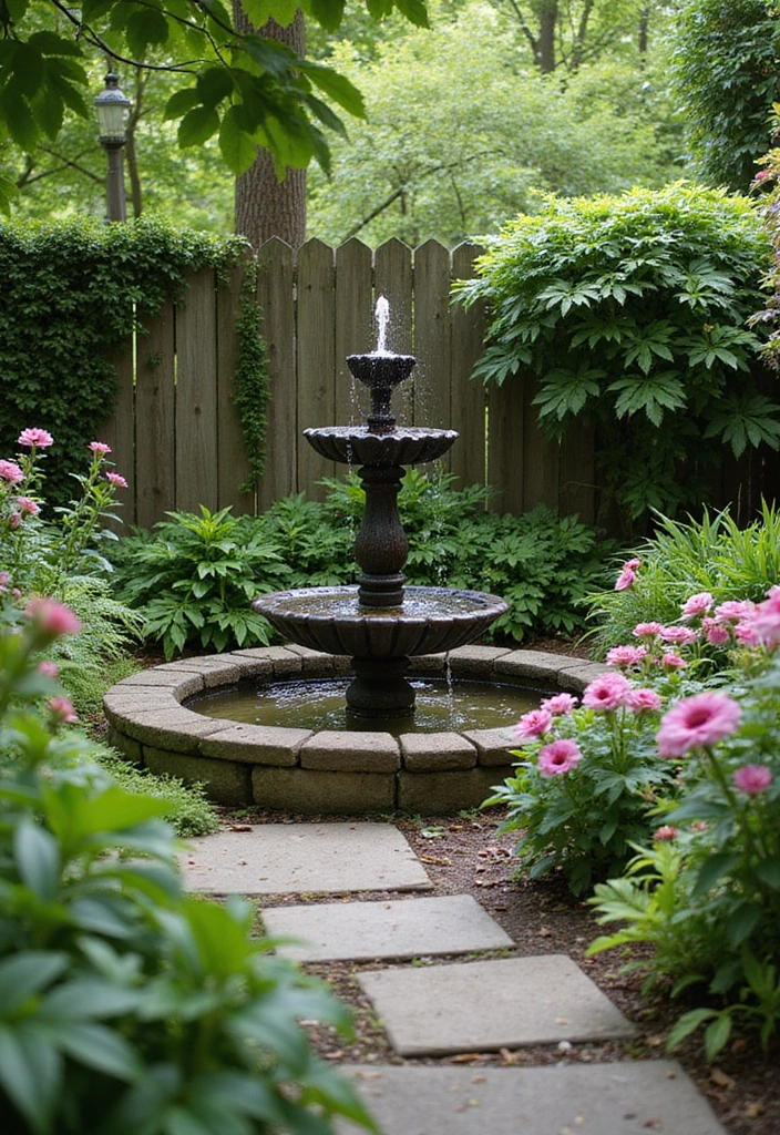 30 Corner Garden Ideas That Make Use of Every Space 23 30 Corner Garden Ideas That Make Use of Every Space - 23. Water Feature Accents