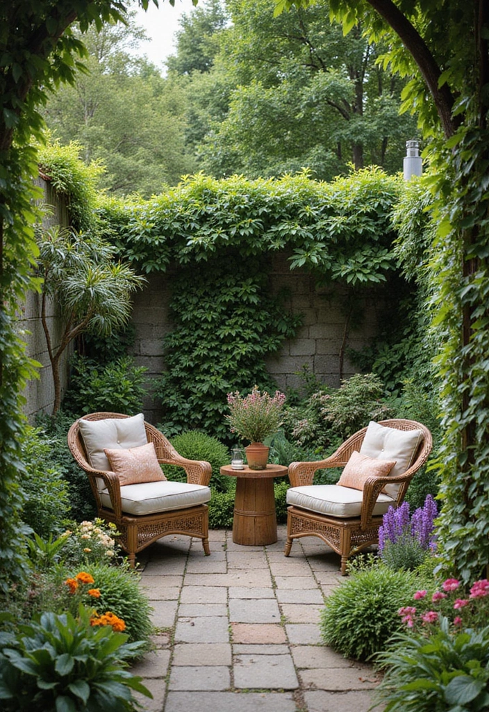 30 Corner Garden Ideas That Make Use of Every Space 5 30 Corner Garden Ideas That Make Use of Every Space - 5. Cozy Seating Areas