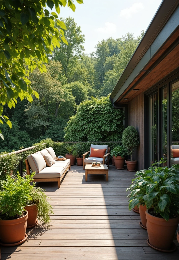 30 Cozy Garden Sitting Areas You’ll Never Want to Leave 18 30 Cozy Garden Sitting Areas You’ll Never Want to Leave - 18. Elevated Deck Design