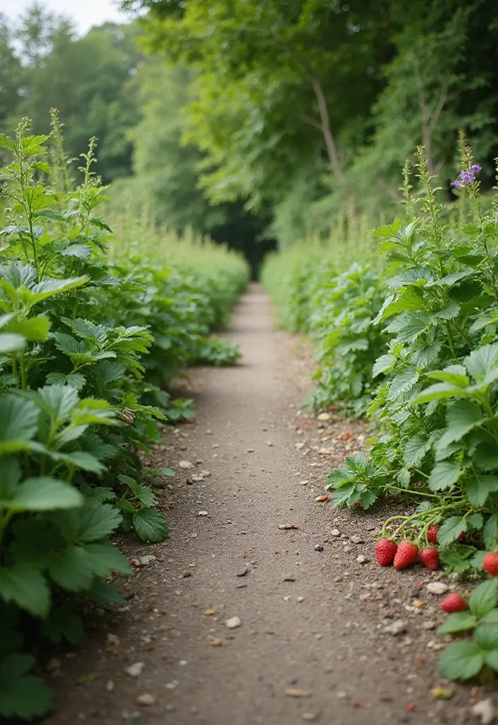 30 Creative Garden Path Ideas That Lead to Pure Beauty 9 30 Creative Garden Path Ideas That Lead to Pure Beauty - 9. Edible Plant Borders