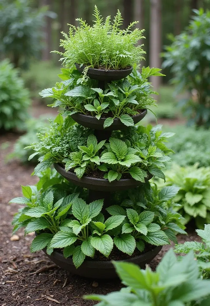 30 Enclosed Garden Ideas That Create Private Retreats 18 30 Enclosed Garden Ideas That Create Private Retreats - 18. Herb Spiral Garden