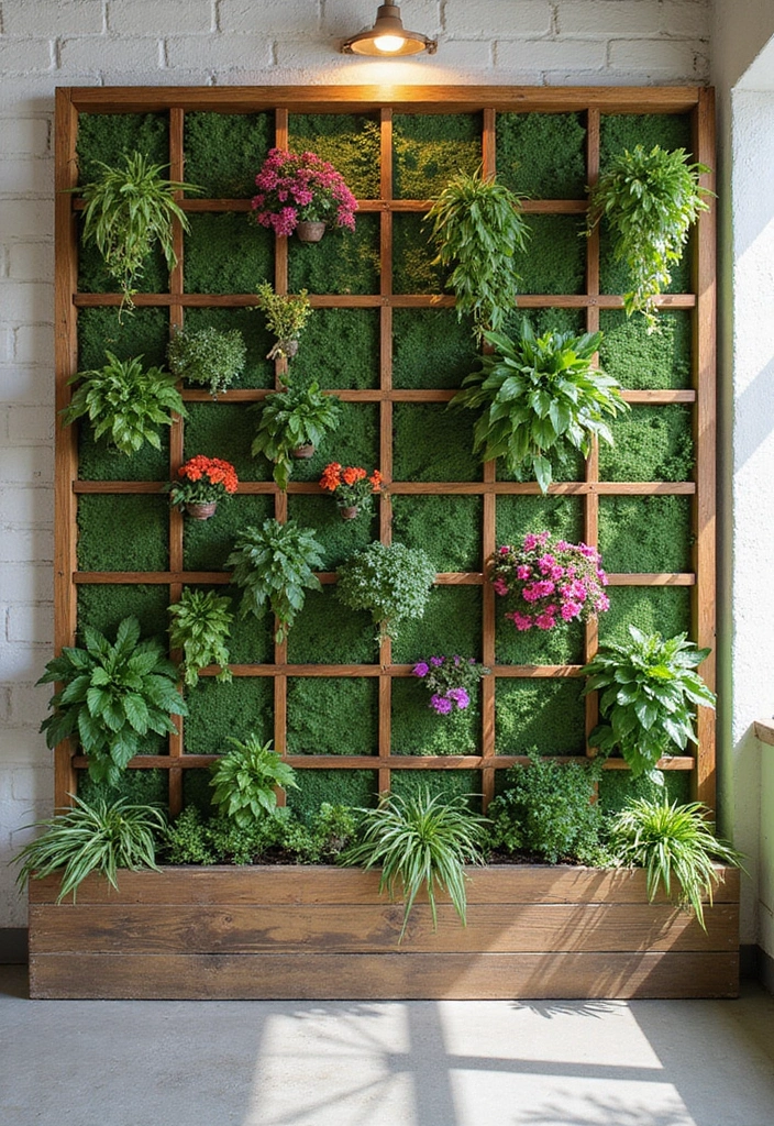 30 Enclosed Garden Ideas That Create Private Retreats 2 30 Enclosed Garden Ideas That Create Private Retreats - 2. Vertical Garden Wall
