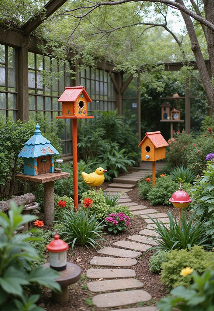 30 Enclosed Garden Ideas That Create Private Retreats 21 30 Enclosed Garden Ideas That Create Private Retreats - 21. Whimsical Garden Decor