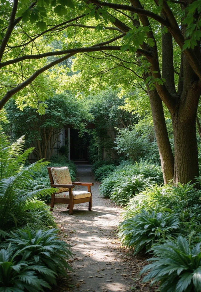 30 Enclosed Garden Ideas That Create Private Retreats 22 30 Enclosed Garden Ideas That Create Private Retreats - 22. Shade Garden Oasis