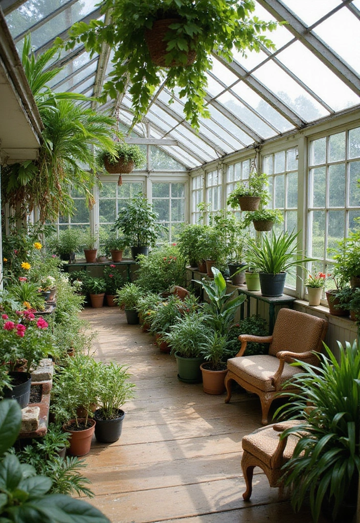30 Enclosed Garden Ideas That Create Private Retreats 6 30 Enclosed Garden Ideas That Create Private Retreats - 6. Greenhouse Getaway
