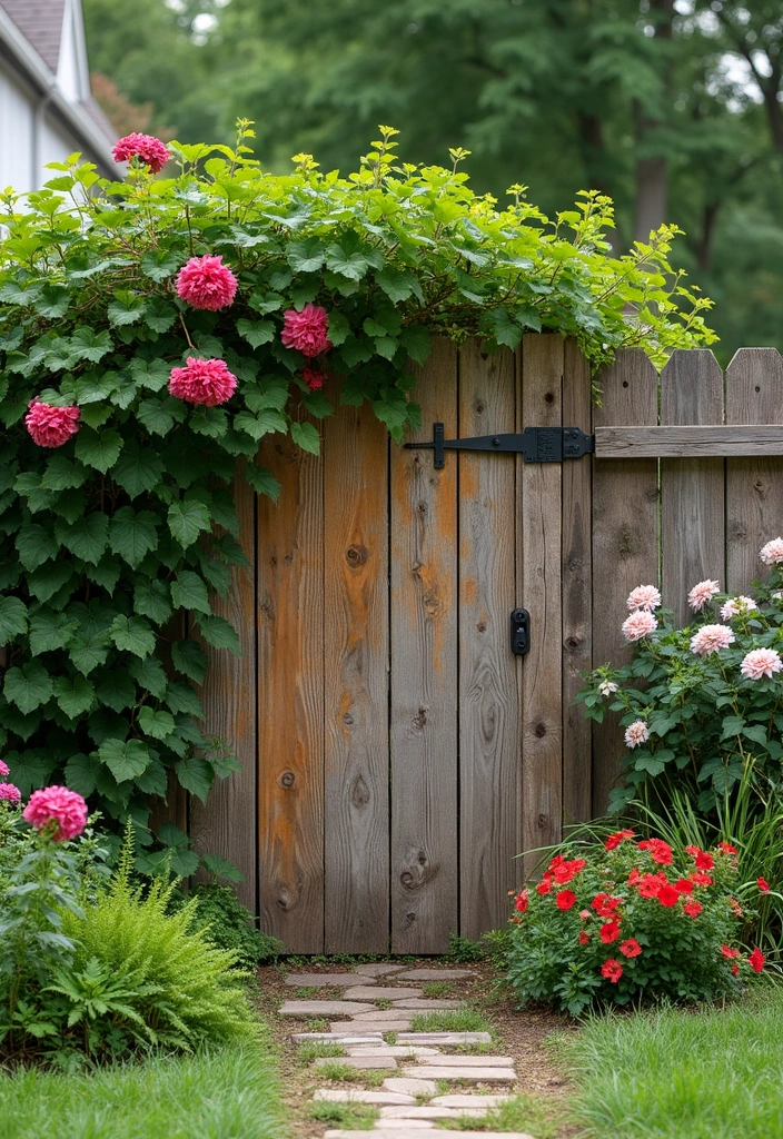 30 Front Yard Garden Ideas That Instantly Boost Curb Appeal 21 30 Front Yard Garden Ideas That Instantly Boost Curb Appeal - 21. Rustic Garden Fencing