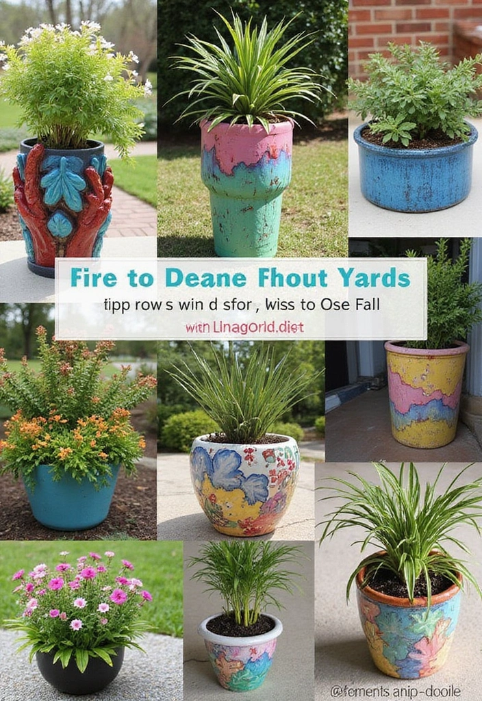 30 Front Yard Garden Ideas That Instantly Boost Curb Appeal 27 30 Front Yard Garden Ideas That Instantly Boost Curb Appeal - 27. Artistic Planters