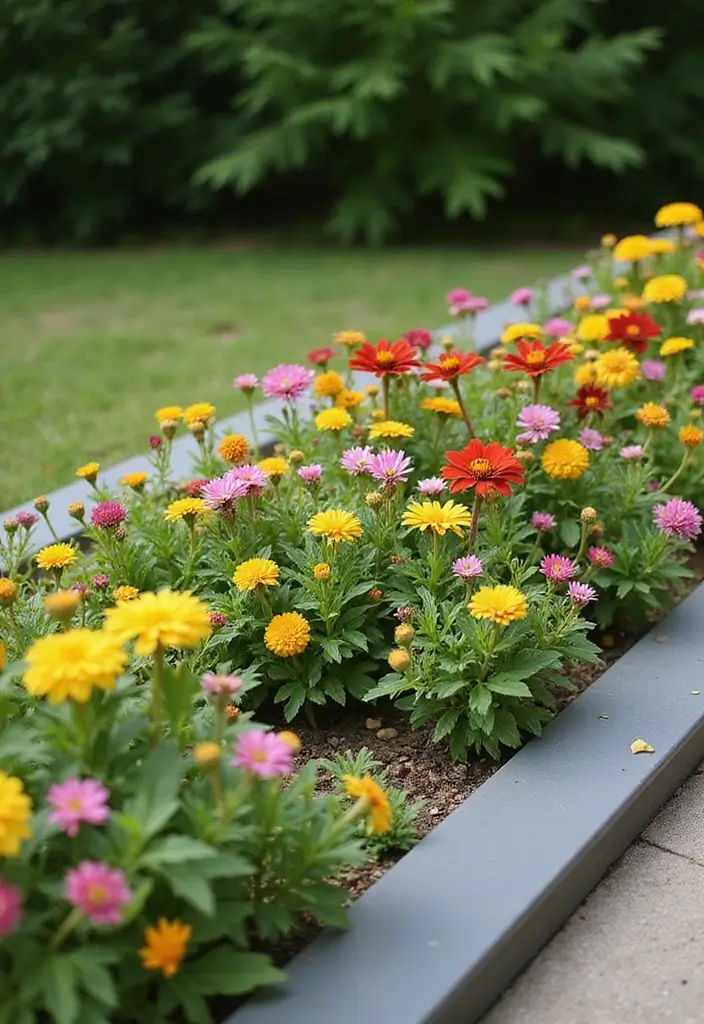 30 Garden Border Ideas That Instantly Upgrade Your Yard 4 30 Garden Border Ideas That Instantly Upgrade Your Yard - 4. Metal Edging