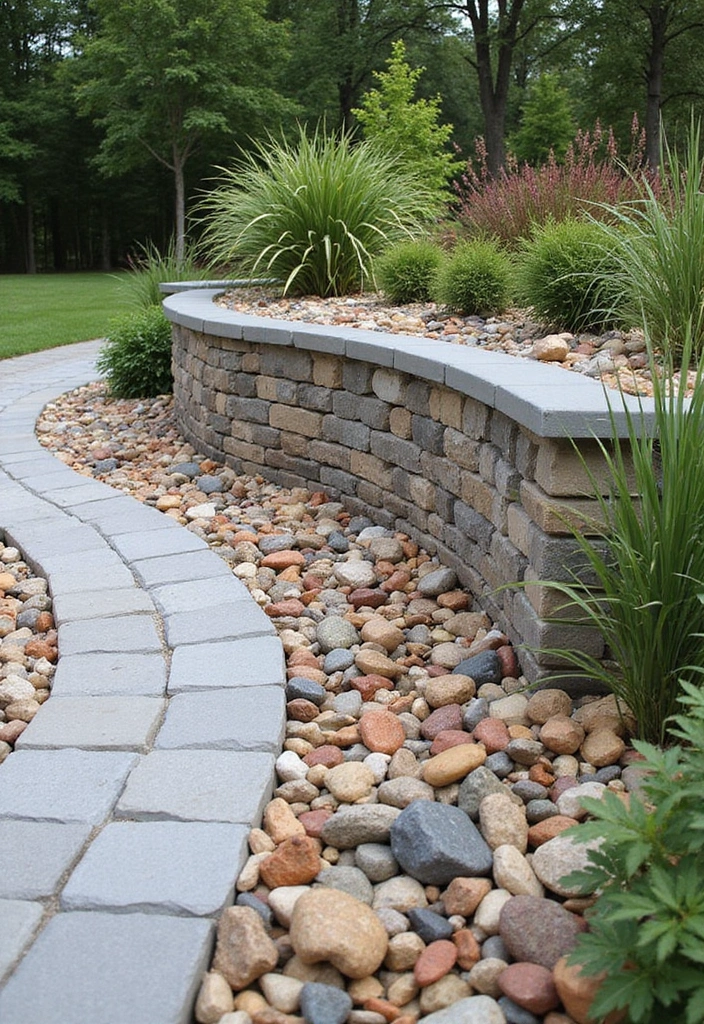 30 Garden Border Ideas That Instantly Upgrade Your Yard 7 30 Garden Border Ideas That Instantly Upgrade Your Yard - 7. Gabion Walls