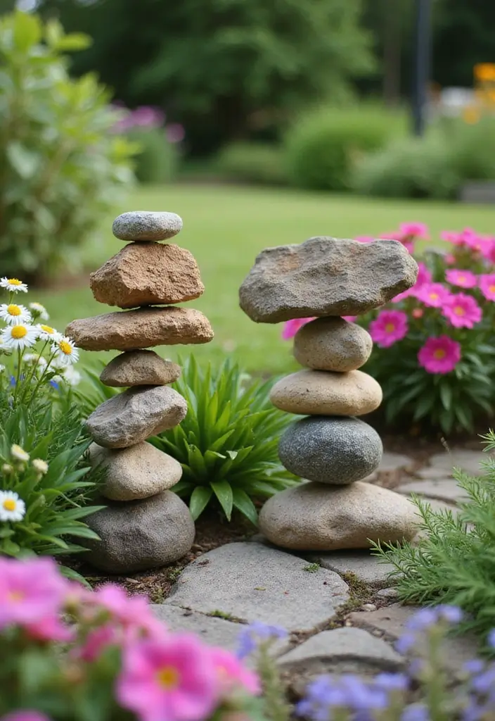 30 Garden Decor Ideas That Instantly Refresh Any Space 16 30 Garden Decor Ideas That Instantly Refresh Any Space - 16. Plant Markers from Nature