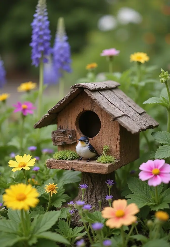 30 Garden Decor Ideas That Instantly Refresh Any Space 18 30 Garden Decor Ideas That Instantly Refresh Any Space - 18. Handmade Birdhouses