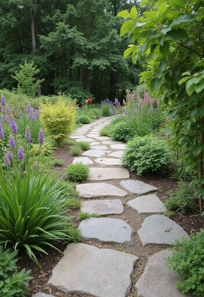 30 Garden Decor Ideas That Instantly Refresh Any Space 2 30 Garden Decor Ideas That Instantly Refresh Any Space - 2. DIY Stone Pathways