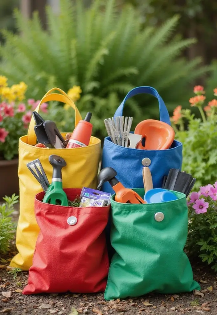 30 Garden Decor Ideas That Instantly Refresh Any Space 28 30 Garden Decor Ideas That Instantly Refresh Any Space - 28. Reusable Garden Bags
