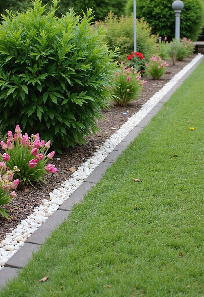 30 Garden Edging Ideas That Create a Polished Look 23 30 Garden Edging Ideas That Create a Polished Look - 23. Recycled Plastic Edging