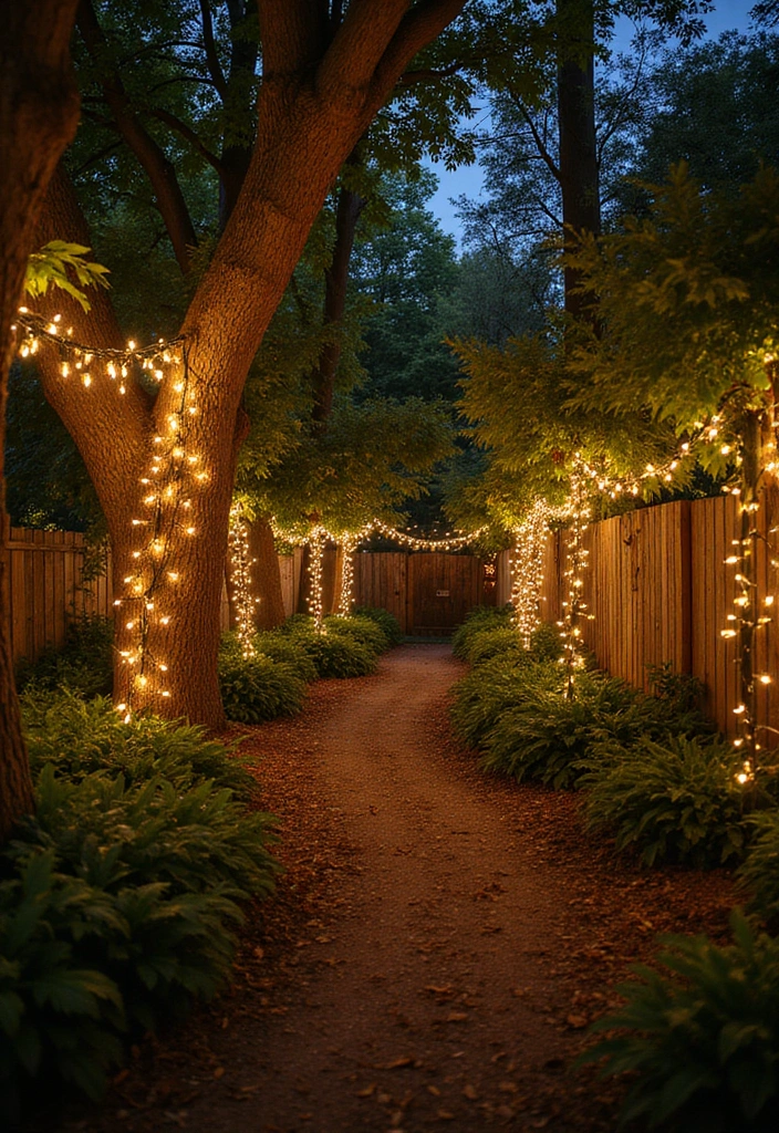 30 Garden Lighting Ideas That Make Nights Magical 2 30 Garden Lighting Ideas That Make Nights Magical - 2. Whimsical Fairy Lights