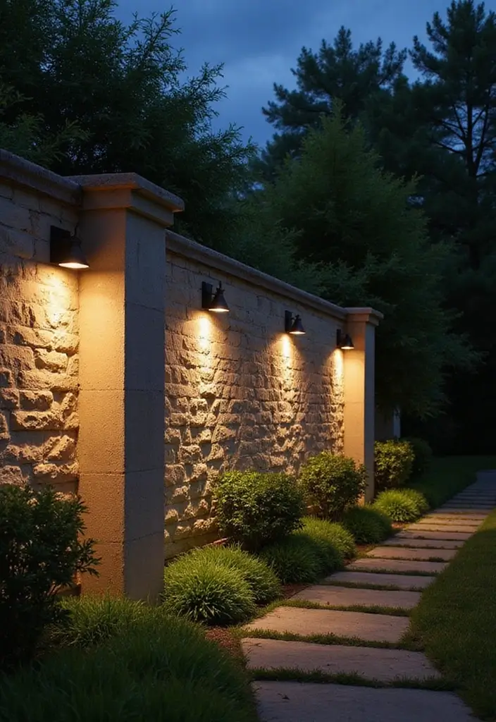 30 Garden Lighting Ideas That Make Nights Magical 9 30 Garden Lighting Ideas That Make Nights Magical - 9. Solar Wall Lights for Stylish Illumination