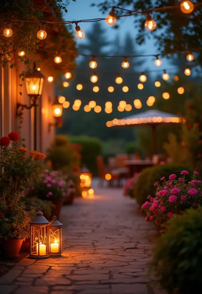 30 Garden Patio Ideas for Relaxing and Hosting in Style 20 30 Garden Patio Ideas for Relaxing and Hosting in Style - 20. Smart Lighting Solutions
