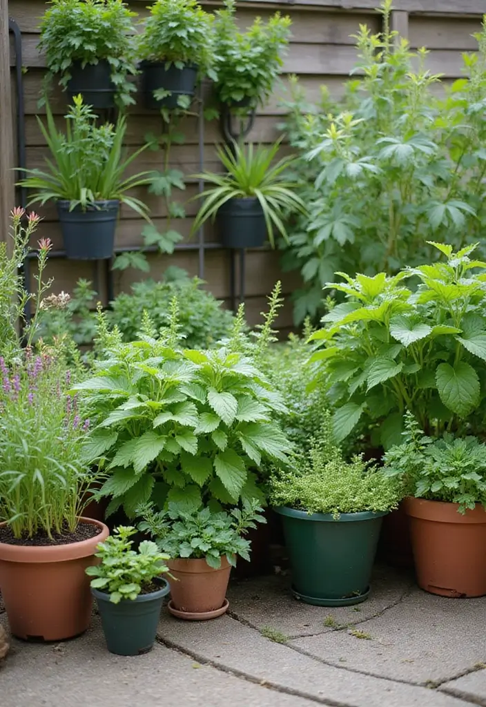 30 Garden Patio Ideas for Relaxing and Hosting in Style 26 30 Garden Patio Ideas for Relaxing and Hosting in Style - 26. Small Herb Garden Paradise