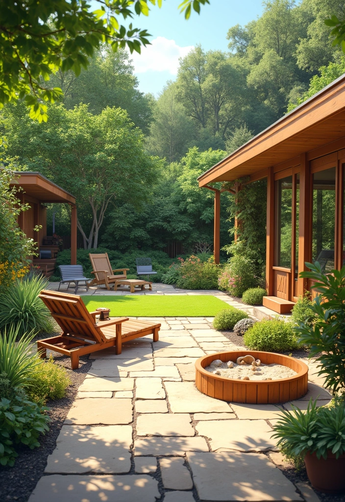 30 Garden Patio Ideas for Relaxing and Hosting in Style 28 30 Garden Patio Ideas for Relaxing and Hosting in Style - 28. Interactive Garden Features