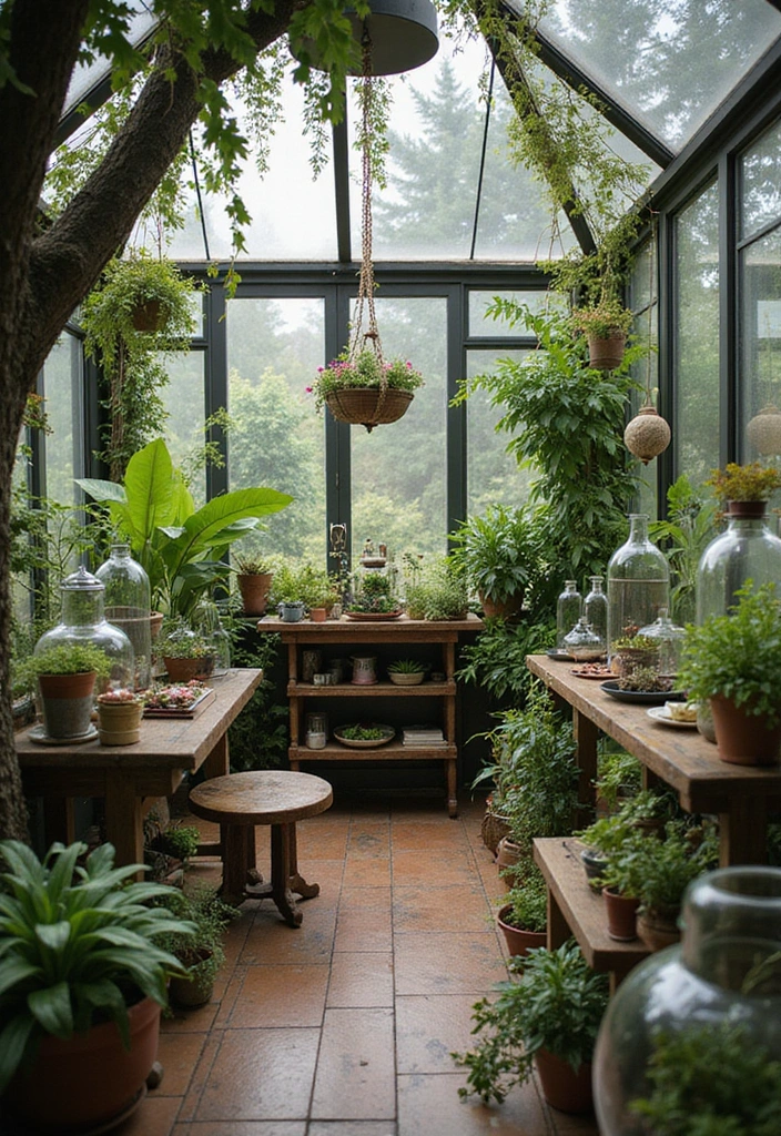 30 Garden Room Ideas That Add Style and Extra Space 14 30 Garden Room Ideas That Add Style and Extra Space - 14. Aesthetic Terrarium Room