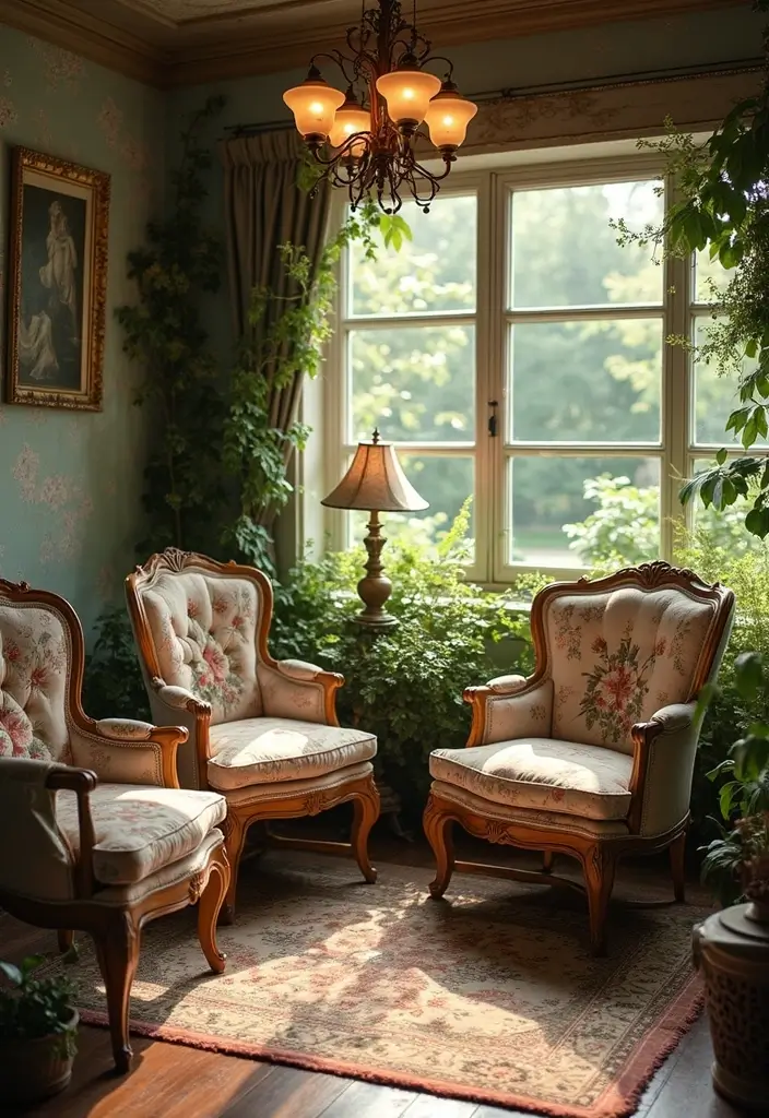 30 Garden Room Ideas That Add Style and Extra Space 17 30 Garden Room Ideas That Add Style and Extra Space - 17. Vintage Garden Room