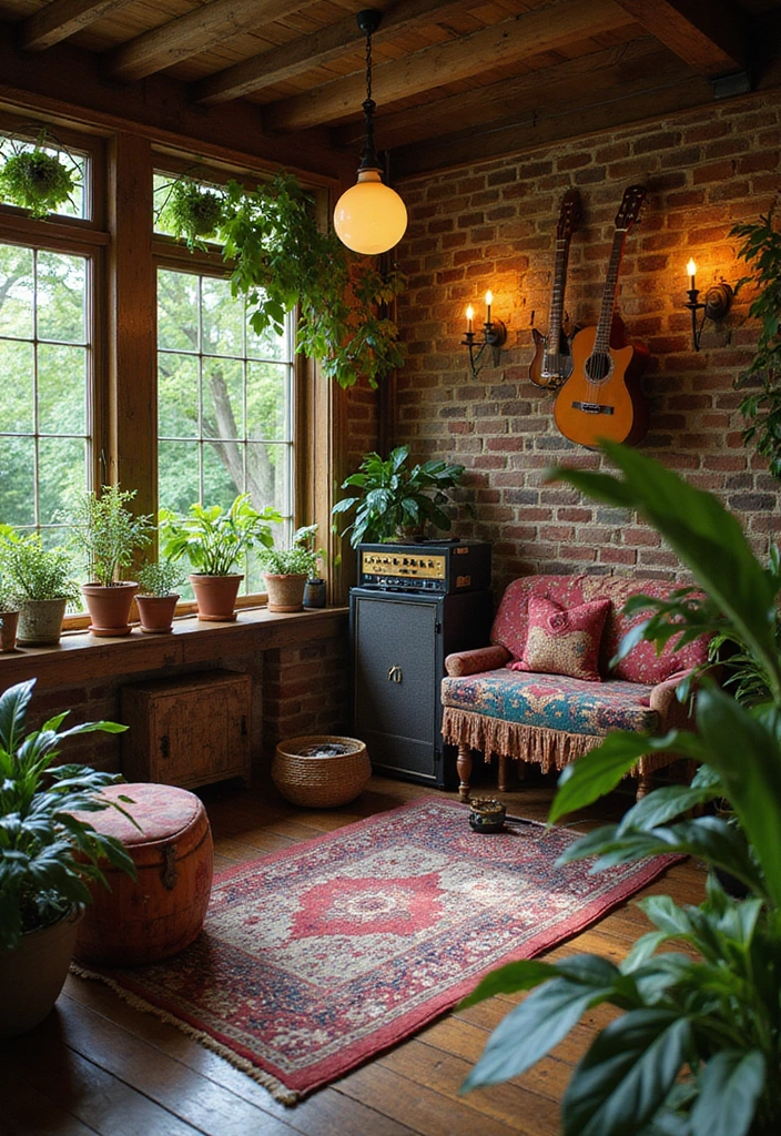 30 Garden Room Ideas That Add Style and Extra Space 24 30 Garden Room Ideas That Add Style and Extra Space - 24. Musical Retreat