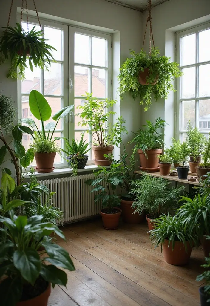 30 Garden Room Ideas That Add Style and Extra Space 26 30 Garden Room Ideas That Add Style and Extra Space - 26. Seasonal Plant Room