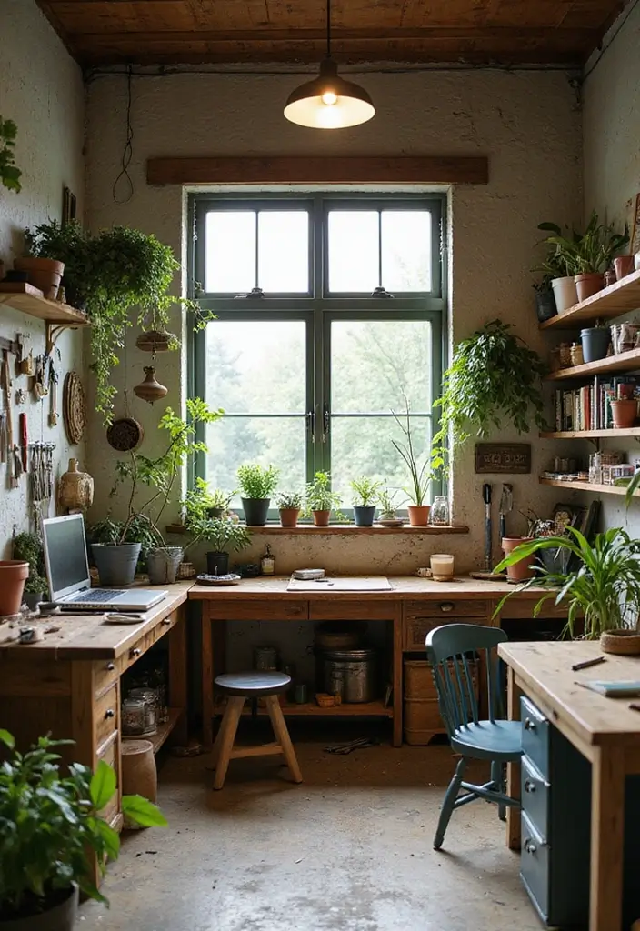 30 Garden Room Ideas That Add Style and Extra Space 27 30 Garden Room Ideas That Add Style and Extra Space - 27. Workshop for DIY Projects