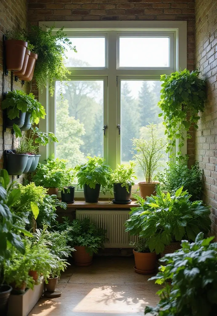 30 Garden Room Ideas That Add Style and Extra Space 7 30 Garden Room Ideas That Add Style and Extra Space - 7. Indoor Vegetable Garden