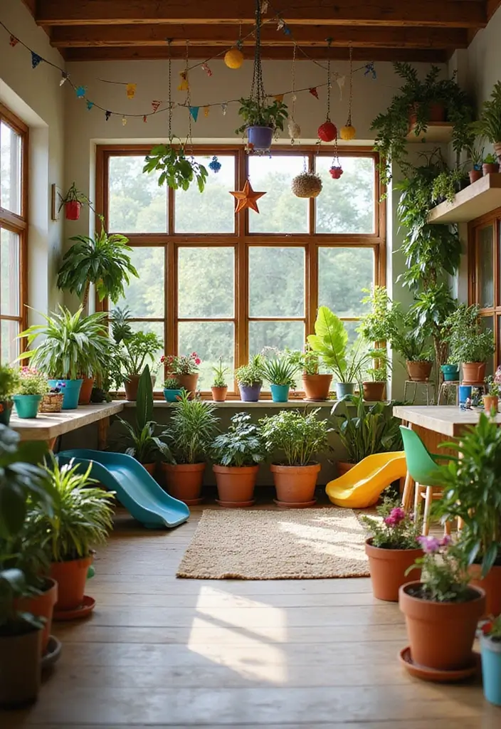 30 Garden Room Ideas That Add Style and Extra Space 8 30 Garden Room Ideas That Add Style and Extra Space - 8. Playful Kids' Garden Room