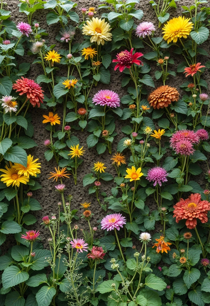 30 Garden Wall Ideas That Blend Beauty and Function 24 30 Garden Wall Ideas That Blend Beauty and Function - 24. Insect-Friendly Garden Wall