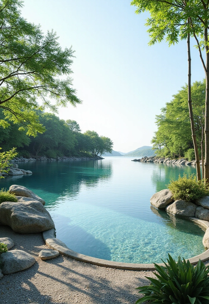 30 Garden With Pool Designs That Look Absolutely Dreamy 6 30 Garden With Pool Designs That Look Absolutely Dreamy - 6. Zen Garden with Infinity Pool